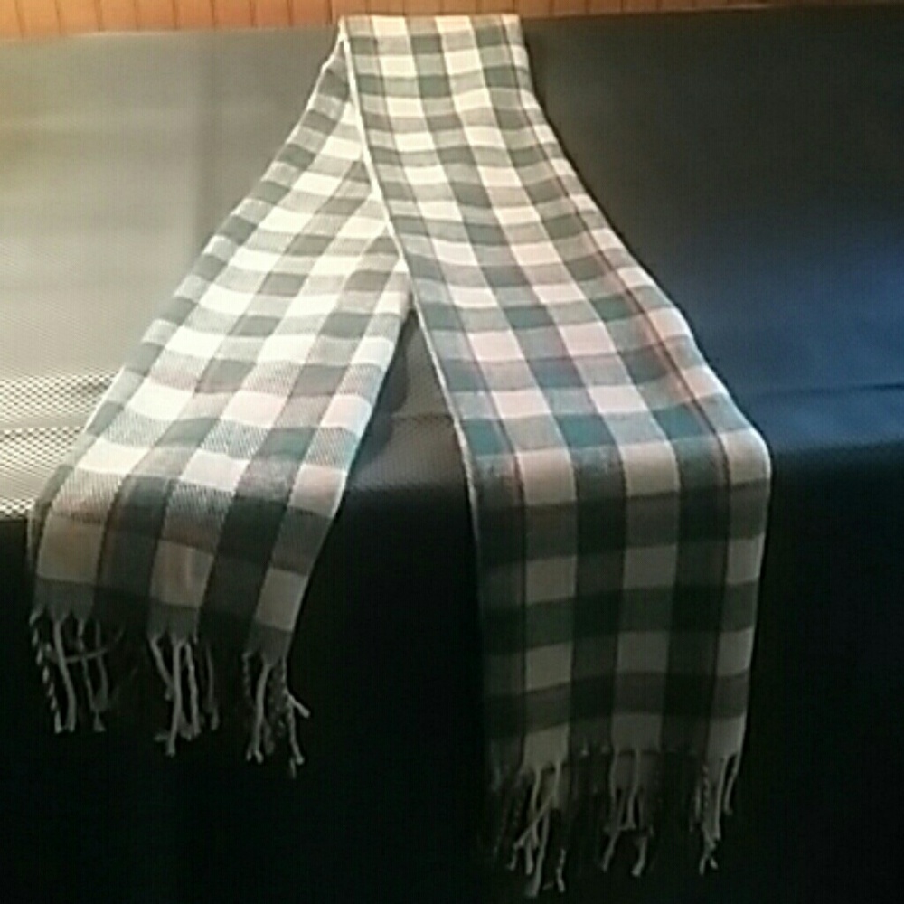 Plaid Cashmere Like Xtra Large Scarf/Shawl